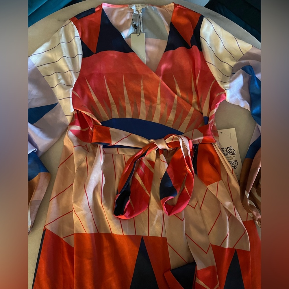 Never Fully Dressed Sundial Wrap Dress - Picture 4 of 7